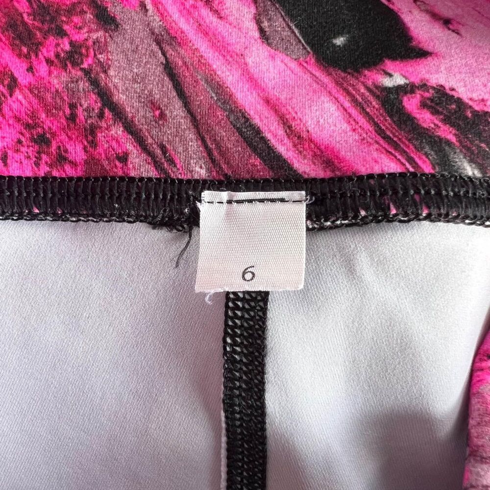 Lululemon Leggings Wunder Train High Rise Tight 25" Size 6 Pink Athletic Gym - Picture 7 of 9
